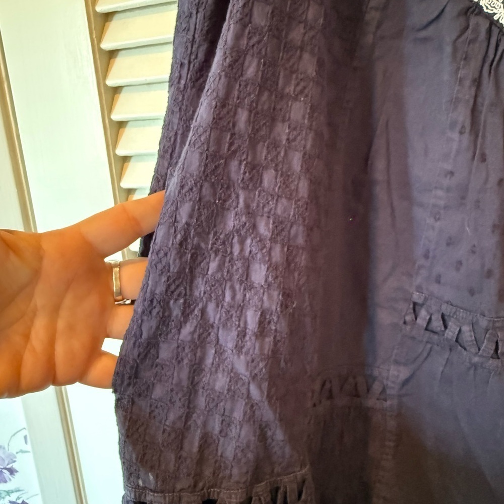 Maeve Navy Tisa Swing Dress in Size 2 - Picture 3 of 5